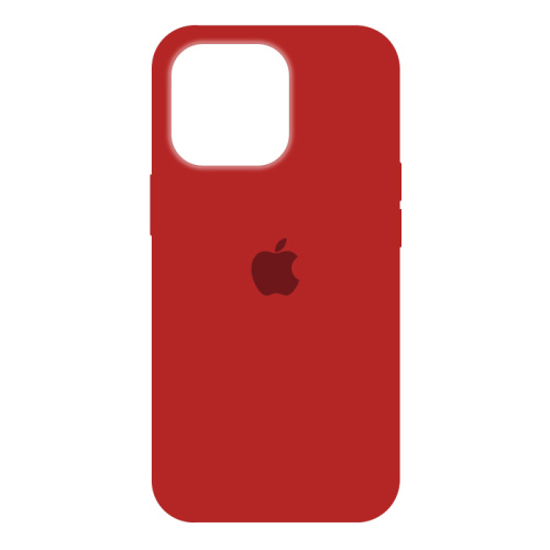 чехол-силикон silicone case NEW для iphone 13 Pro Max zxc14  красный  