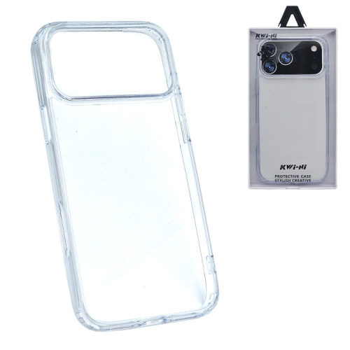 Чехол-крышка #35 kwi-ni (kwi-01) для iphone 17 pro max прозрачный