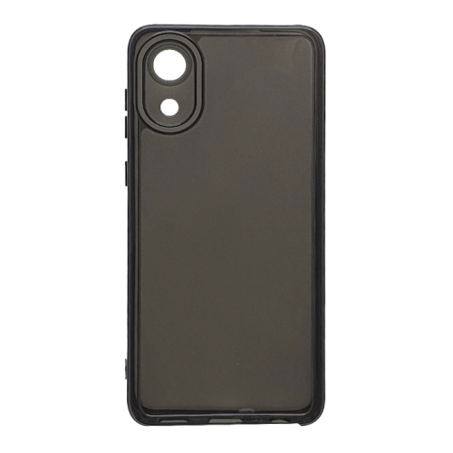 Чехол-силикон dark transparent Samsung a03 core черный
