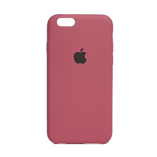 Чехол-силикон silicone case аналог для iphone 6g бордовый