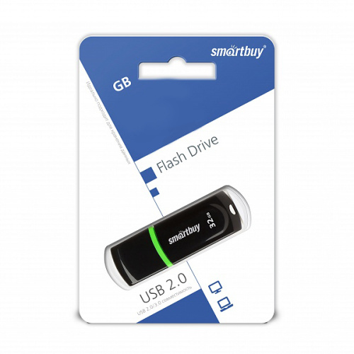 64gb usb smartbuy paean черная