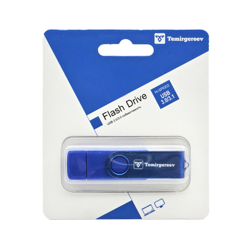 64gb (3.0) usb/c temirgereev синий