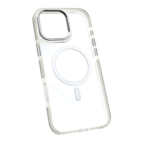 Чехол-крышка new case #017 magnetic для iphone 16 pro серый