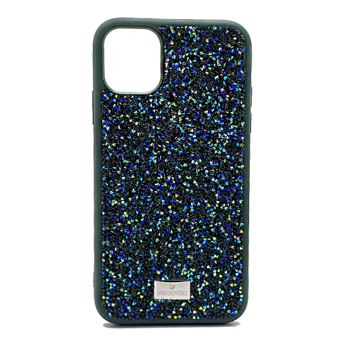 Чехол крышка swarovski камни для iphone 11pro max (6.5) зеленый