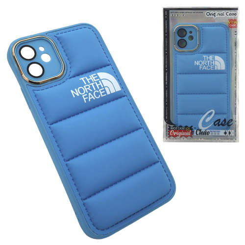 Чехол-силикон the north face chao для iphone 11 синий