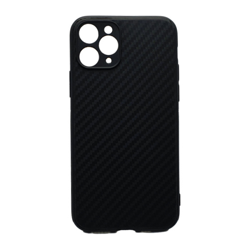 Чехол-силикон likgus carbon для iphone 11 pro max (6.5) черный