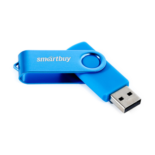 Usb 32gb* smart buy twist синий