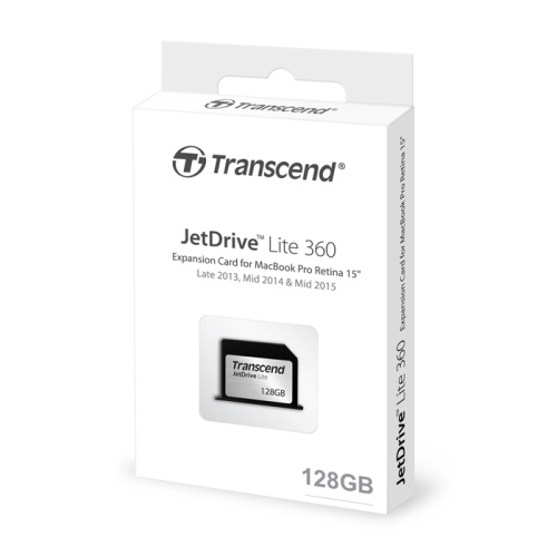 Карта памяти 128gb transcend jetdrive lite 360 для Apple macbook