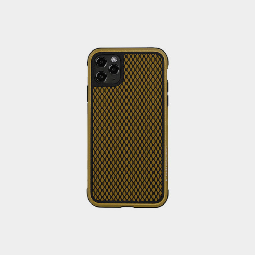 Чехол крышка k-doo altra для iphone 11pro (5.8) черно-золотая
