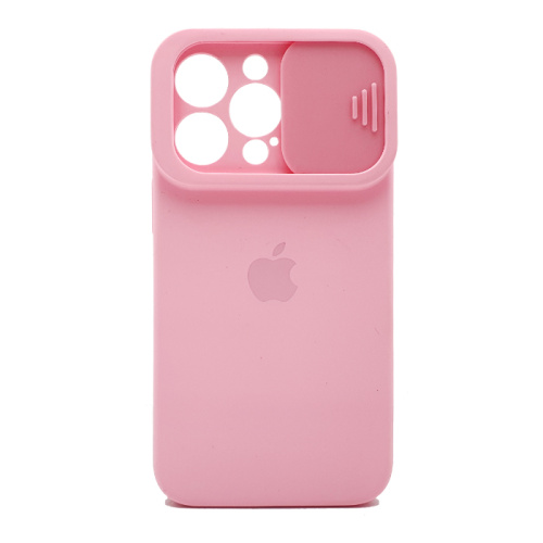 Чехол-силикон protect camera для iphone 13 pro (6.1) в упаковке розовый