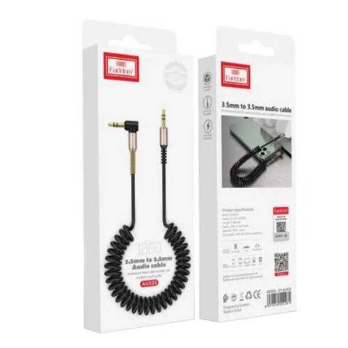 Шнур aux 3.5/3.5 earldom aux23 1м черный