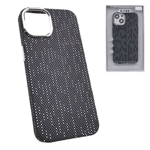 Чехол-крышка #25 (magsafe) для iphone 13/14 pixel rain черный