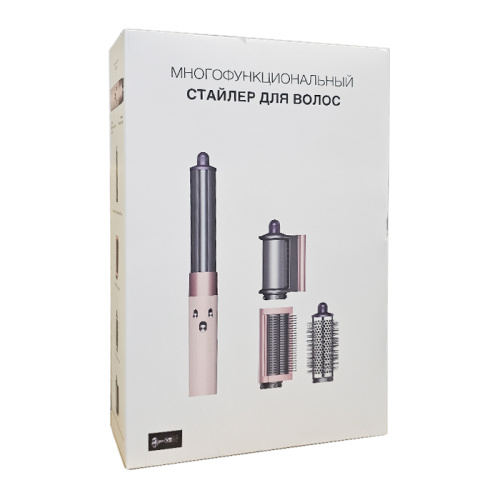 Многофункциональный стайлер для волос j1127 4в1 (2.7m) розовое золото