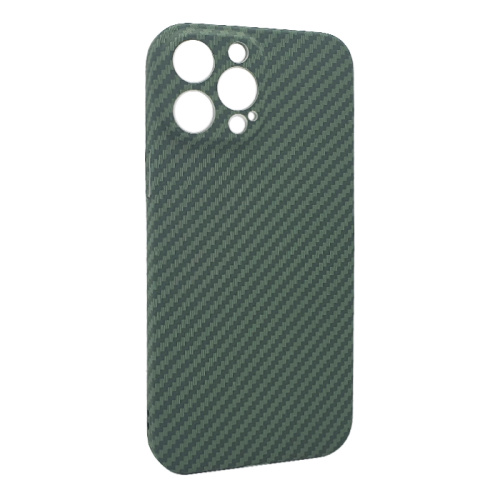 Чехол-крышка luxo карбон для iphone 13 pro max хаки