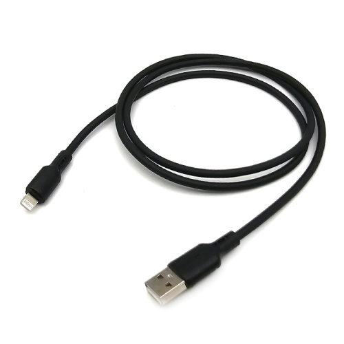 Кабель usb sata x20 lightning черный