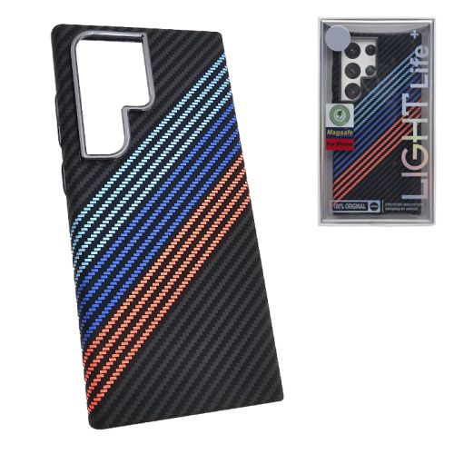 Чехол-крышка #47 light bmw (magsafe) для Samsung s25 ultra черный