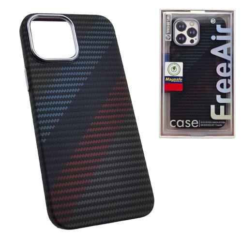 Чехол-крышка free air bmw carbone (magsafe) для iphone 15 pro max черный