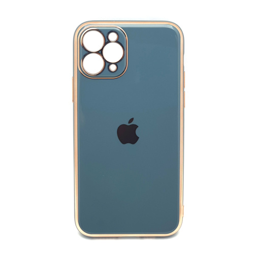 Чехол-силикон кантик yish для iphone 11pro (5,8) серый