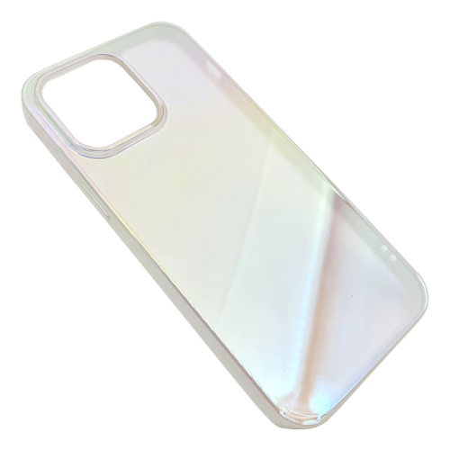 Чехол крышка keephone rainbow для iphone 14 pro матовый жемчуг