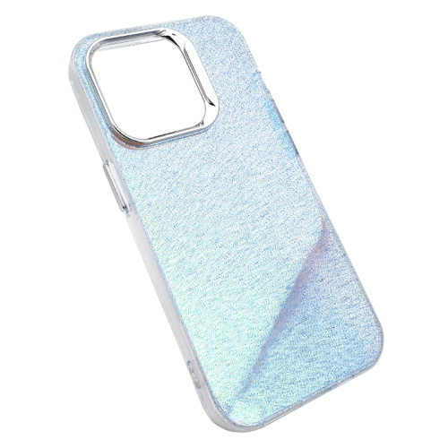 Чехол-крышка shine & glitters для iphone 14 pro сиреневый