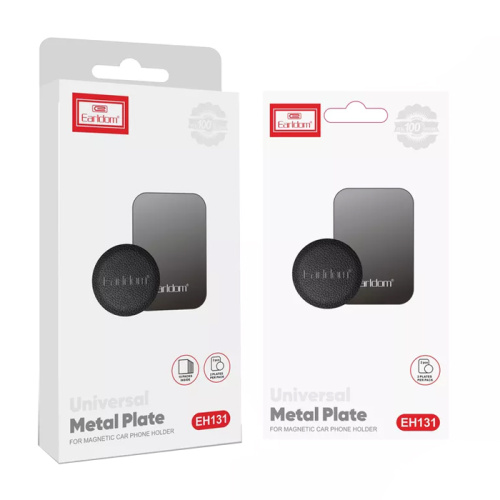 Пластинки металические для магнитного держателя earldom eh131, черный