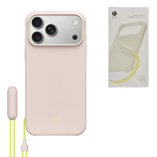 Чехол-крышка #75 beats kickstand iphone 17 pro max бежевая