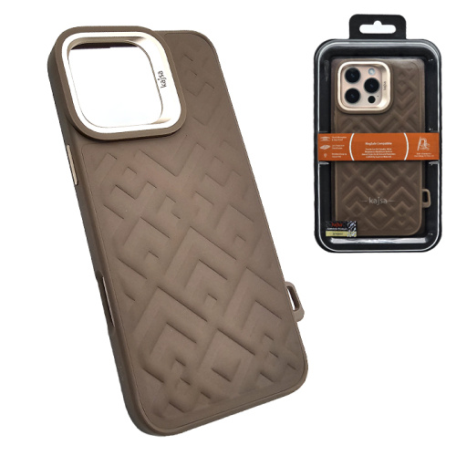 Чехол-крышка kajsa briquette collection rhombus для iphone 16 pro max пустынный