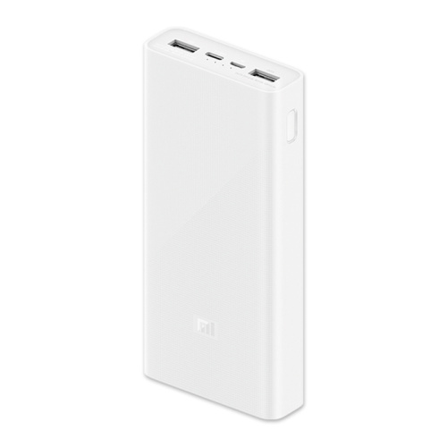 Пзу powerbank xiaomi 3 (20000mah) plm18zm 1:1 18w белый