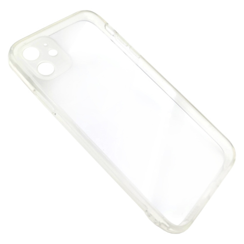 Чехол-силикон #66 clear case для iphone 11 (6.1) прозрачный