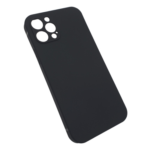 Чехол-силикон blek iphone 12 pro max черный
