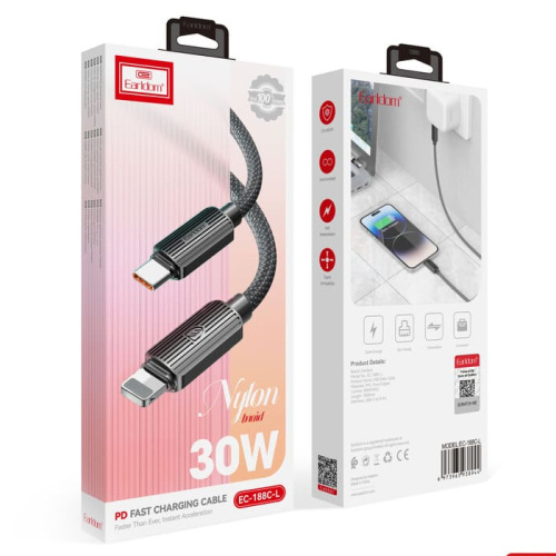 Кабель earldom ec-188 c-i 30w черный