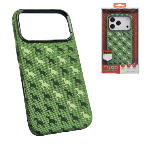 Чехол-крышка #61 luxo magsafe iphone 17 pro horse зеленый