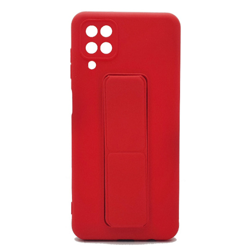 Чехол силикон new stand case Samsung a12, красный