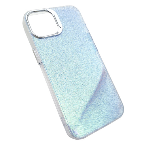 Чехол-крышка shine & glitters для iphone 14 сиреневый