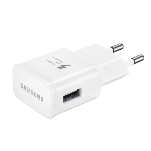 Сзу/usb Samsung 100% (box) fast charge ep-ta200 15w белое