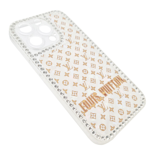 Чехол-силикон louis vuitton для iphone 14 pro прозрачный