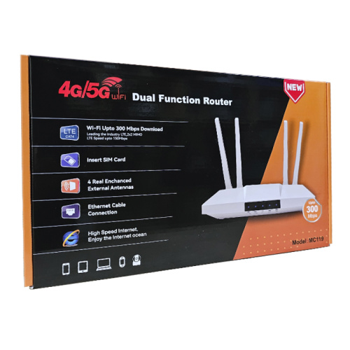 Роутер wi-fi с sim картой mc119 4g/5g белый