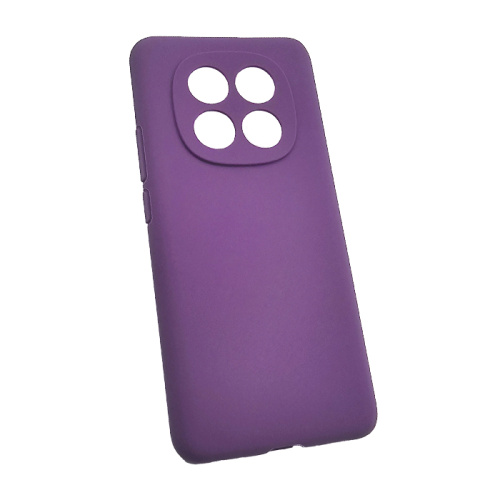 Чехол-крышка #80 silicone case xiaomi redmi note 15 pro 5g фиолетовый