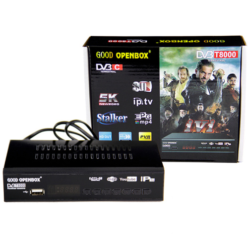Цифровой приемник good openbox dvb t8000 черный
