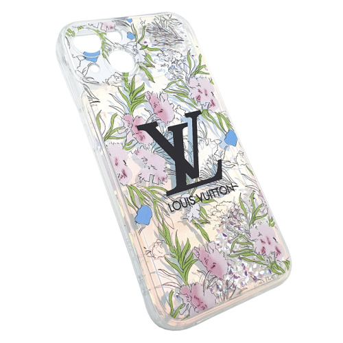 Чехол-крышка brends water crystals louis vuitton для iphone 14