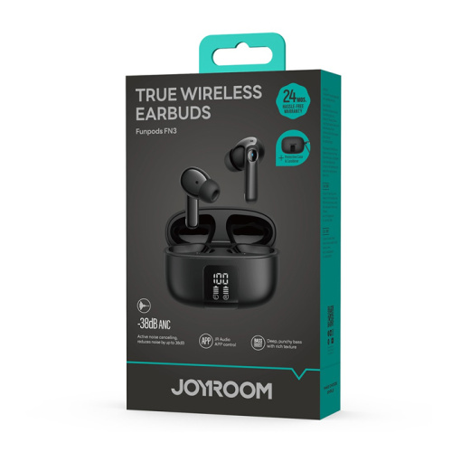 Блютуз гарнитура joyroom jr-fn3 черные