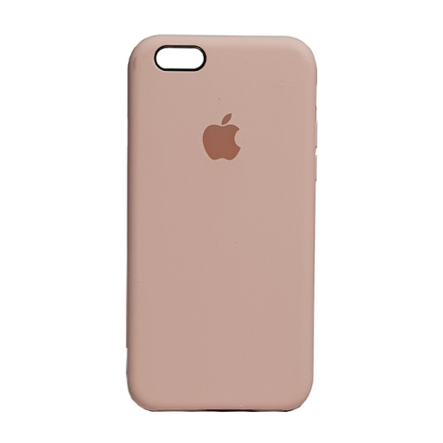 Чехол-силикон silicone case аналог для iphone 6g пудровый