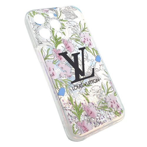 Чехол-крышка brends water crystals louis vuitton для iphone 14 pro