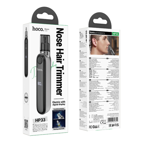 Триммер для носа hoco hp33 черный