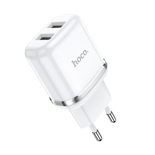 Сзу hoco n4 (2usb/2.4a) белое