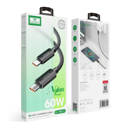 Кабель earldom ec-188c-c 60w черный