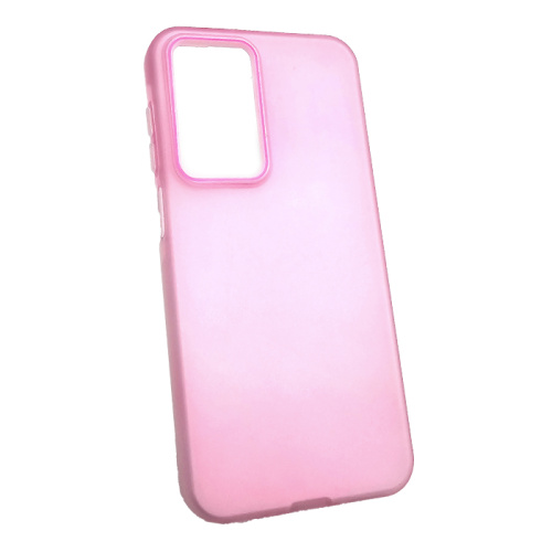 Чехол-крышка knit transparent для Samsung a17 розовый