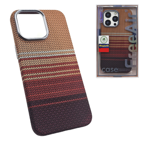 Чехол-крышка free air threads (magsafe) для iphone 15 pro max оранжевый