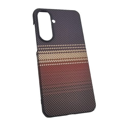 Чехол-крышка #81 luxo Samsung a56 sunset коричневый