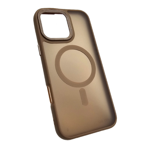 Чехол-крышка #83 magnetic collection mil-std для iphone 16 pro пустынный